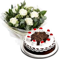 Cake & Flowers to India