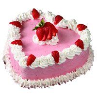 Heart Shape Cakes to India