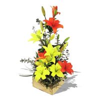 Flowers to India : Lily Flowers to India