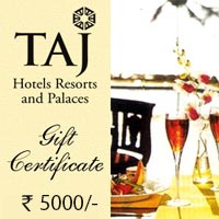 Taj Gift Voucher to India