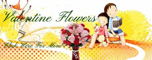 Valentine's Day Flowers to India